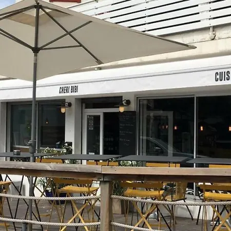 Lejlighed Little Bibi Terrace - Cote Des Basques And Private Garage