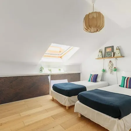 Little Bibi Terrace - Cote Des Basques And Private Garage Appartement *