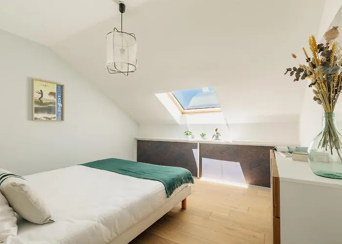 Little Bibi Terrace - Cote Des Basques And Private Garage Apartment *