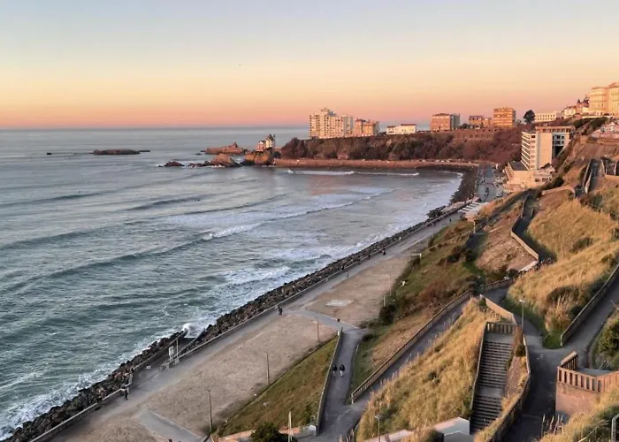 Apartment Little Bibi Terrace - Cote Des Basques And Private Garage Biarritz